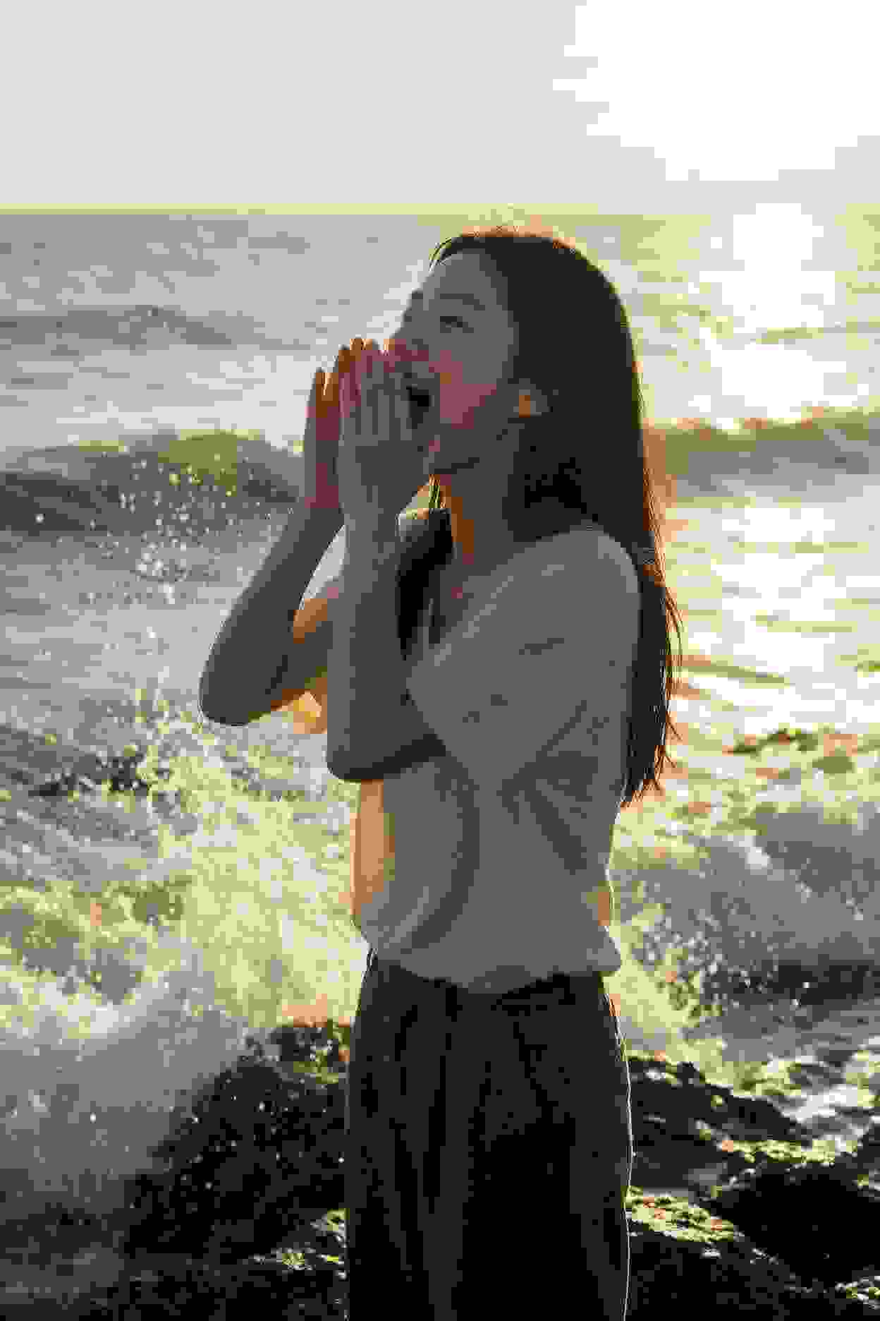 夫妻携手